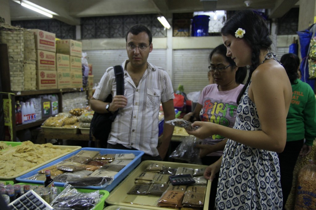 Aneka Rempah di Pasar Badung