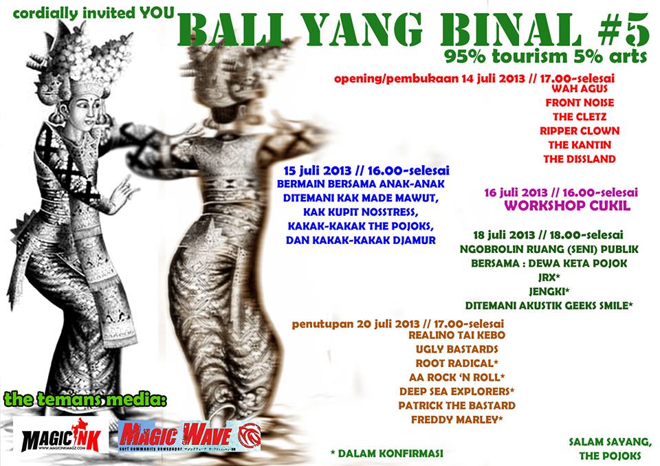 Poster Bali yang Binal